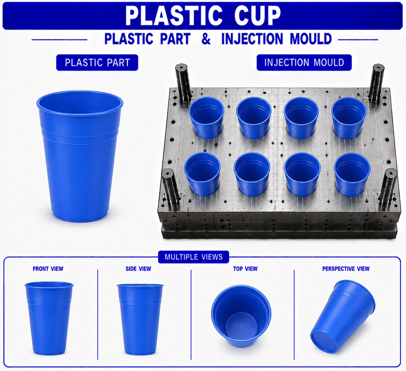 Plastic Cup Mould and Moulding Service